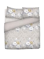 Italian Bed Linen Juego De Funda Nórdica (Gris/Ocre)