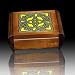 Celtic Dream Eternity Knot Secret Jewelry Keepsake Polish Wood Box