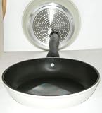 Frying pan 20cm dia 20cm Handle 5cm deep Carbon steel Nonstick  Scratch Proof  Guaranteed quality