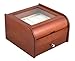Luxury 8 Watch Jewellery Display Case Cherry Box