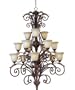 Maxim Lighting 24107CFGF 15 Light Beaumount Chandelier, Golden