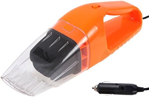 Dsloger Orange Portable Handheld High Power 75W Car Vacuum Cleaner Super Suction with Wet and Dry Absorption