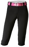 Adams WLRP Women's Low-Rise Softball Pant (Size: 2X-Large, Black)