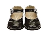 Beba Bean - My first Mary Janes - Patent Leather Infant Shoes, Black