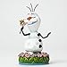 Disney Traditions Frozen Olaf with Flowers Figurine