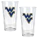 West Virginia Mountaineers 2pc Pint Ale Glass Set NCAA College Athletics