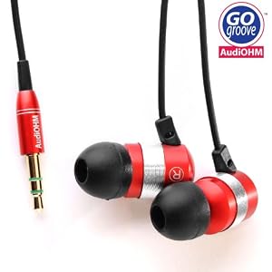 GOgroove Ergonomic Metallic Interchangeable Noise Reduction GOgroove Ergonomic Metallic Interchangeable Noise Reduction