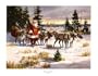 Santa's Favorite Team Art Poster Print by Tom Browning, 28x22