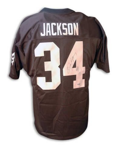 Autographed Bo Jackson Oakland Raiders Black Throwback Jersey