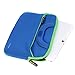 Evecase10.1 Inch Touch Chromebook Sleeve Case, Neoprene Slim Briefcase w/Handle & Accessory Pocket/Ultra Portable Carrying Case Portfolio Pouch Cover – Blue