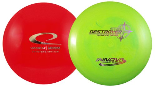 Innova Star Destroyer and Latitude 64 Medius golf discs