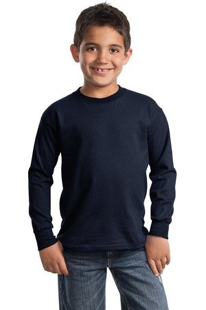 Port & Company Boys' Long Sleeve Essential T Shirt