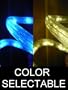 18Ft Color Selectable Rope Lights; neon blue and warm white LED Rope Light Kit; Christmas Lighting; outdoor rope lighting