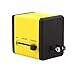 AllEasy International Travel Plug Adapter, Universal Worldwide Adapter Plug with Dual USB Charging Port for Traverler in Asia/UK/USA/Europe/Australia-Yellow