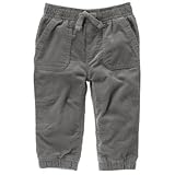 GYMBOREE(ジンボリー) プルオン コード ドーヴ グレー ボトムスパンツ 0～3ヶ月【並行輸入】