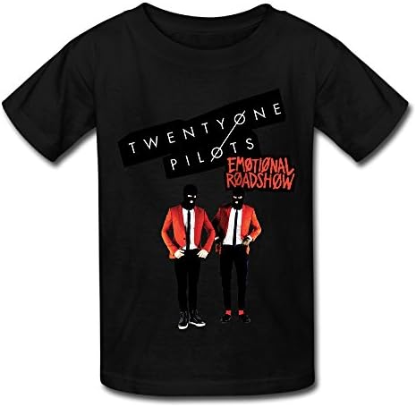 Twenty One Pilots Emotional Roadshow 2016 Live Concert T Shirt For Big Boys' Girls'