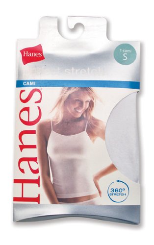 Hanes Perfect Stretch Cami,White,X-large Hanes Perfect Stretch Cami,White,X-large