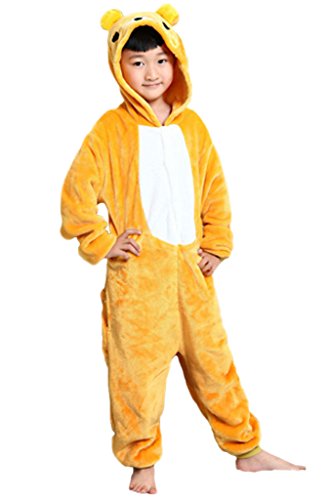 Zerlar Children's Pajamas Animal Costume Animal Onesie Kids Sleeping Wear Kigurumi Pajamas Cosplay