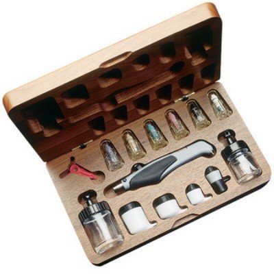 Unbekannt Aztek A 4709 - Airbrush A470 Set (in Holzbox)