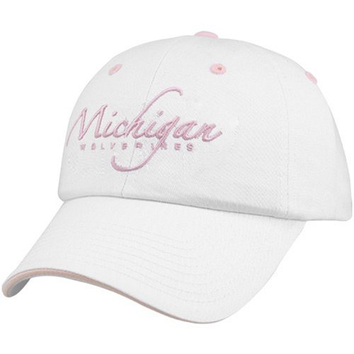 Michigan Women's Cloud 9 Adjustable Hat (White)