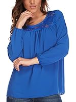 Fleur Bleue Blusa Chloé (Azul)