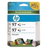 New-HP 97 Tricolor Retail Twin Pac - HPC9349FN