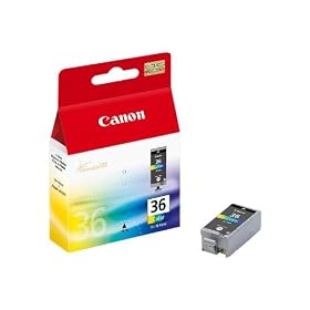 Genuine 4-Colour Canon CLI-36 Ink Cartridge