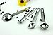 Stainless Steel Measuring Spoons - Best For Cooks And Bakers, Accurate Measuring, Long Time Durability. 100% Stainless Steel - Ring Hold - Set Of 4 – Makes A Great Gift