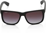 UPC 805289526575 product image for Ray-Ban Men's RB4165 601/8G55 Square Sunglasses,Black Frame/Gray Gradient Lens-o | upcitemdb.com