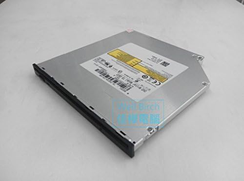 Toshiba-Samsung TSST 8X Slot load Sata Multi DVD Rewriter Burner with Black Bezel for Dell Latitude E5400 E5500 and Dell Inspiron 1545 and HP G60 CQ50 CQ70 Acer Aspire 6930 and DELL Vostro A860