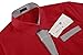 COOFANDY Men's Fashion Print Dress Shirt Casual Cotton Button Down Shirts (XL, RED1)