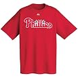 Philadelphia Phillies Official Wordmark Short Sleeve T-Shirt (X-Large)