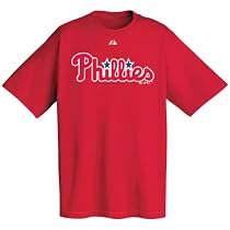Philadelphia Phillies Official Wordmark Short Sleeve T-Shirt