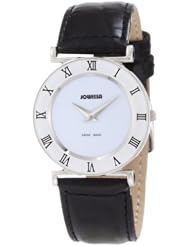 Jowissa Womens J2.002.M Roma 30 mm White Dial Roman Numeral Leather Watch