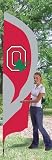 Ohio State Buckeyes 11' Tall Team Yard Flag