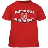 Nebraska Cornhuskers Scarlet Infant Start 'Em Young T-shirt