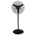Oscillating Stand Fan - Black (16")