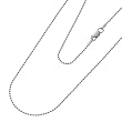 Fascination - Damenkette 333/- Wei�gold 42cm 248350617W-42