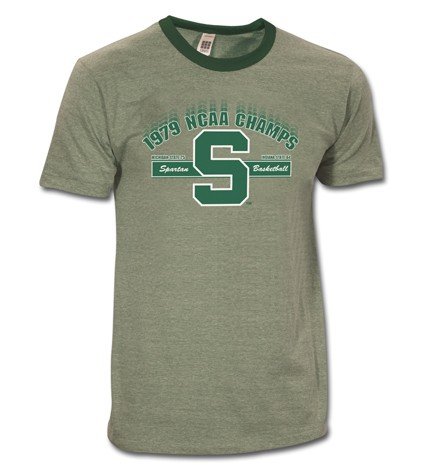 Michigan State Spartans T-Shirt - Michigan State University 1979 Championship Vintage T-Shirt