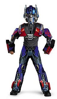 Transformers Optimus Prime Movie 3-D Deluxe Child Costume - Large 10-12 Child Large 10-12