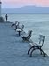 Fishing on Jetty at Dawn, Halkidiki, Greece, Europe Photographic Poster Print by John Miller, 24x32