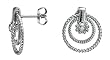 Esprit Damenohrringe DRIPPING WATER 925 Sterling Silber 4411510