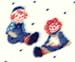 Raggedy Ann & Andy Fleece Receiving Blanket**See below for 1 gently-used blanket**