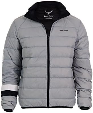 DannyShane Men's Down Jacket, XX-Large, Grey