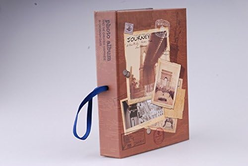 Photo Album Paris World Travel 17 Sheets DIY Scrapbook For Instax Mini 7s 8 Cameras