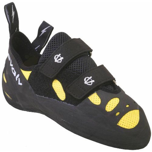 Evolv Men's Optimus Prime Climbing Shoe,Yellow/Black,4 M US