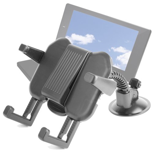 Durable 2 In 1 Portable DVD Player Tray And Suction Mount For LG DP581B, DP561 By DURAGADGET