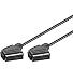 COSCD Kabel HIFI/ TV Scart M/M schwarz 2m