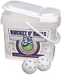 Jugs Bucket of White Poly Baseballs