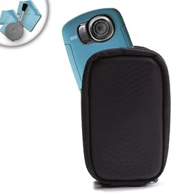 Durable Hard Shell Pocket Video Camera Case for Kodak PlaySport, PlayFull and PlayTouch... by Accessory Genie